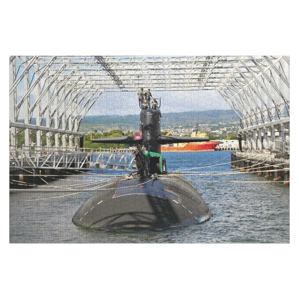 USS OLYMPIA (SSN-717) SHIP'S STORE Jigsaw Puzzle Baby Wooden Adult Wooden Personalized Child Gift Puzzle