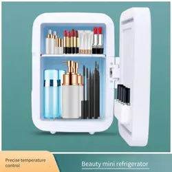 Car refrigerator small household cosmetics skin care products cold storage beauty double small refrigerator car cold storage min