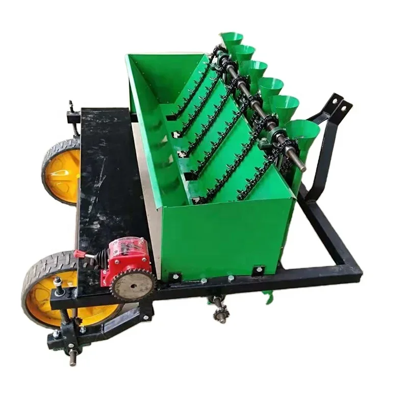 

Tractor 3-Point Garlic Onion Planter 6 Rows Garlic Seeds Planting Machine