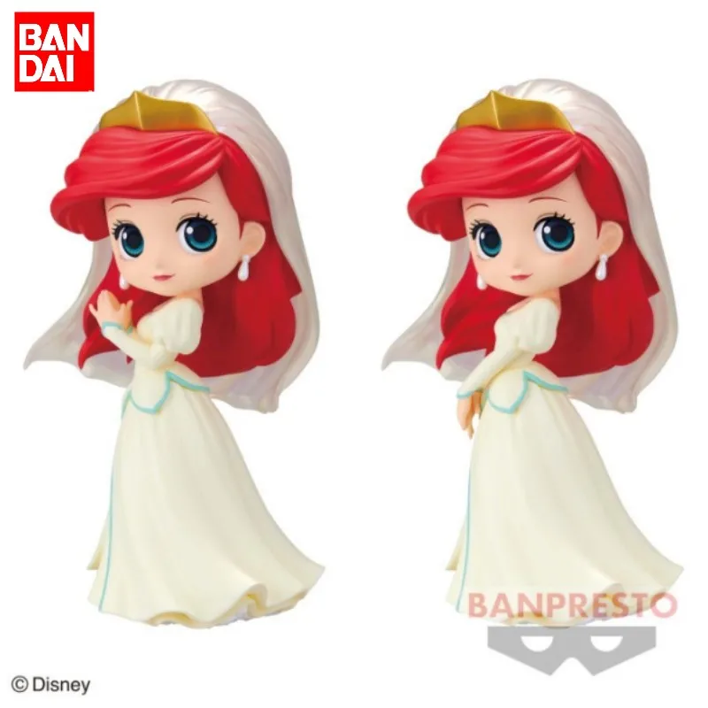 

Bandai THE LITTLE MERMAID Anime Figure Disney Characters Ariel Royal Style Action Figure Toys For Kids Gift Collectible Model