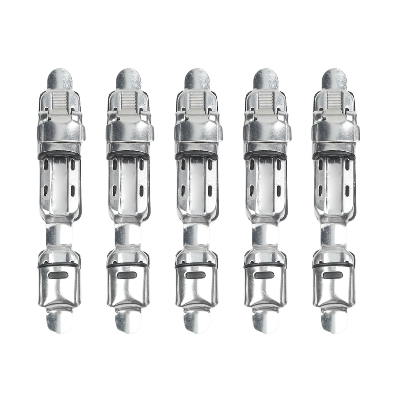 5PCS Stainless Steel Fishing Reel Holder Seat Seat Plate For DIY Rod Adjustable Reel Holder Fishing Tools