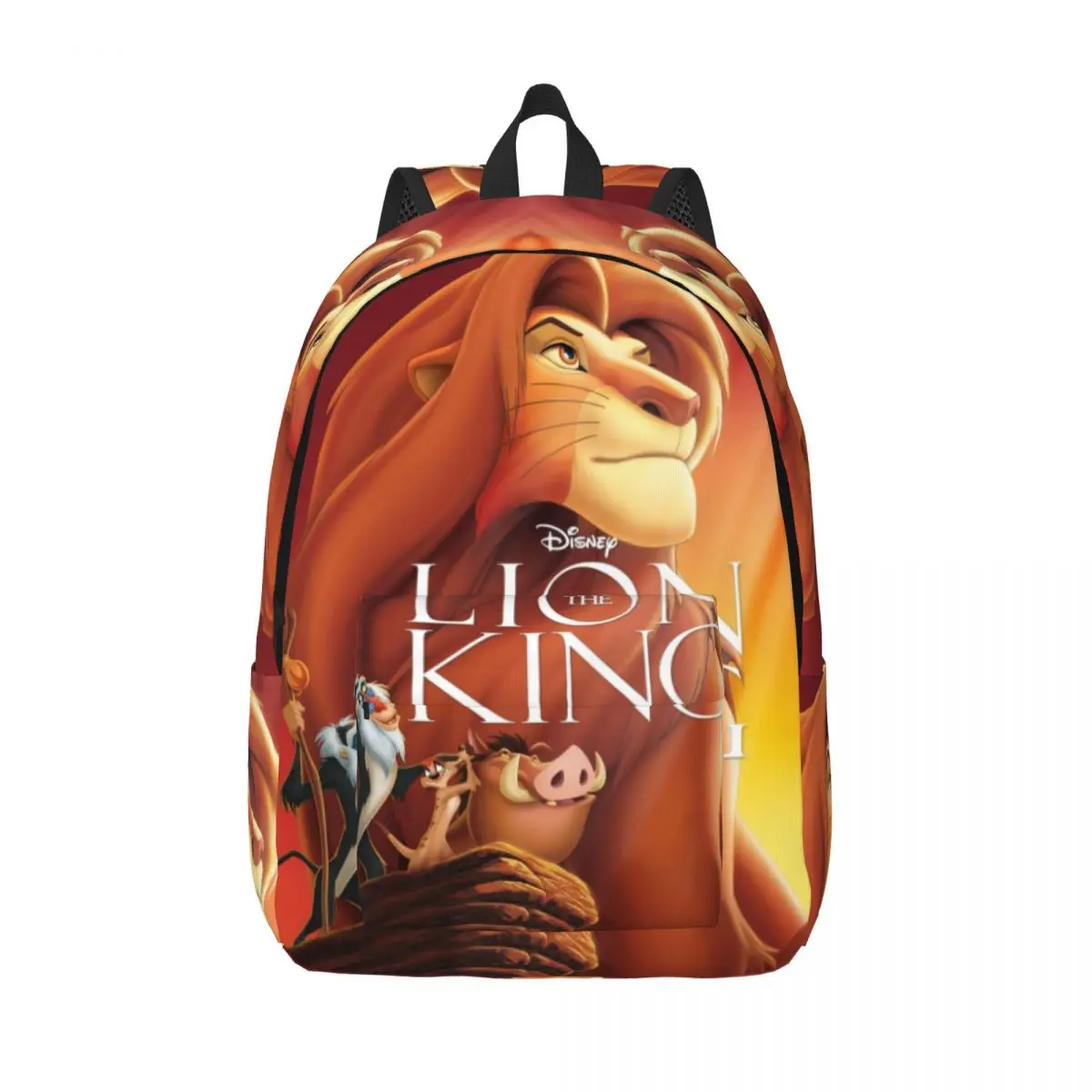 Rucksack Remote Retro Washable Disney The Lion King Film Ladies For Gifts Portable Knapsack Picnic