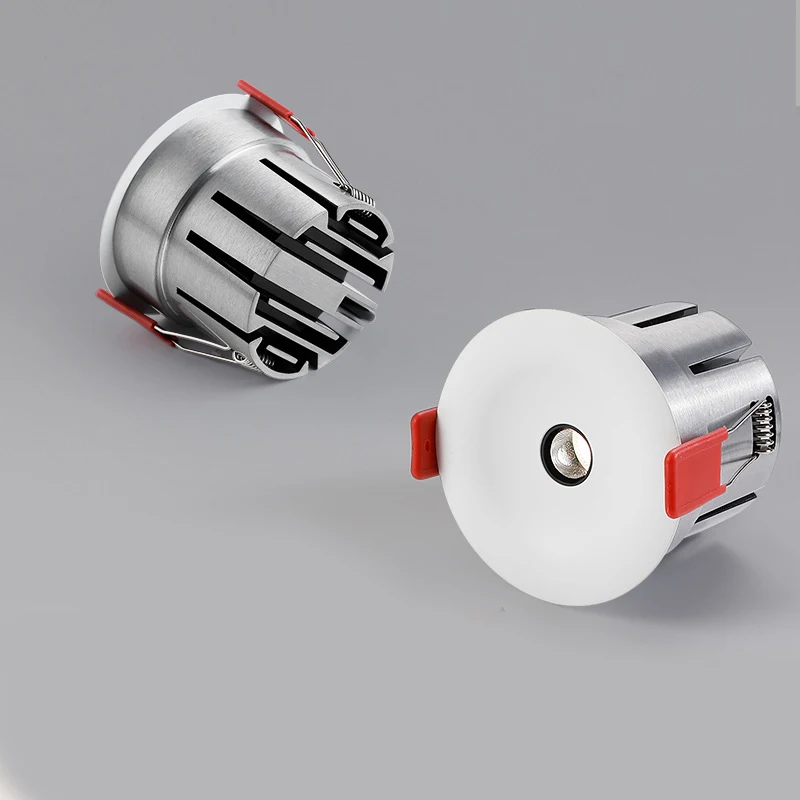 

Recessed Dimmable LED COB Embedded Ceiling Lamp Fixture Downlight Focus Spotlight 7W 15W Narrow Beam Angle 24° 36° Wine Cabinet