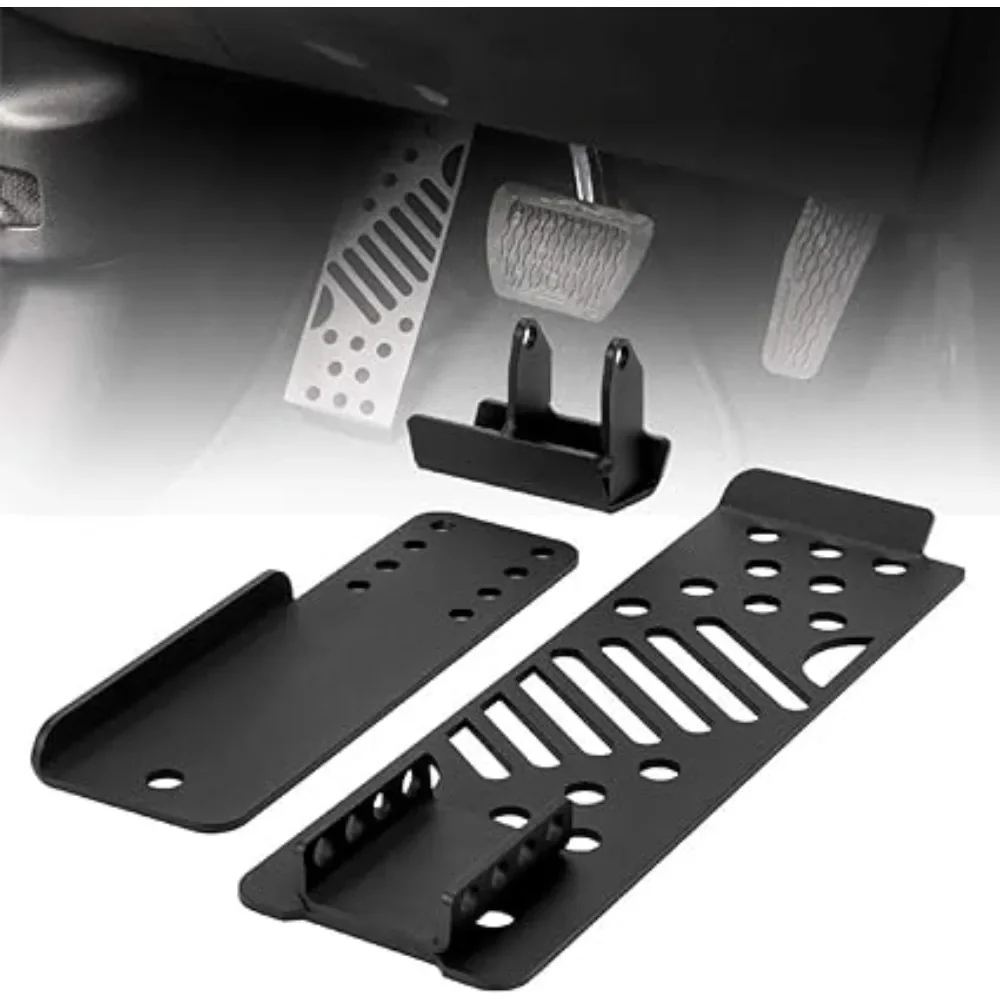 

Car Accessory Driver Left Foot Rest Pedal Black Foot Pegs Kick Panel for Jeep Wrangler JL 2018-2019