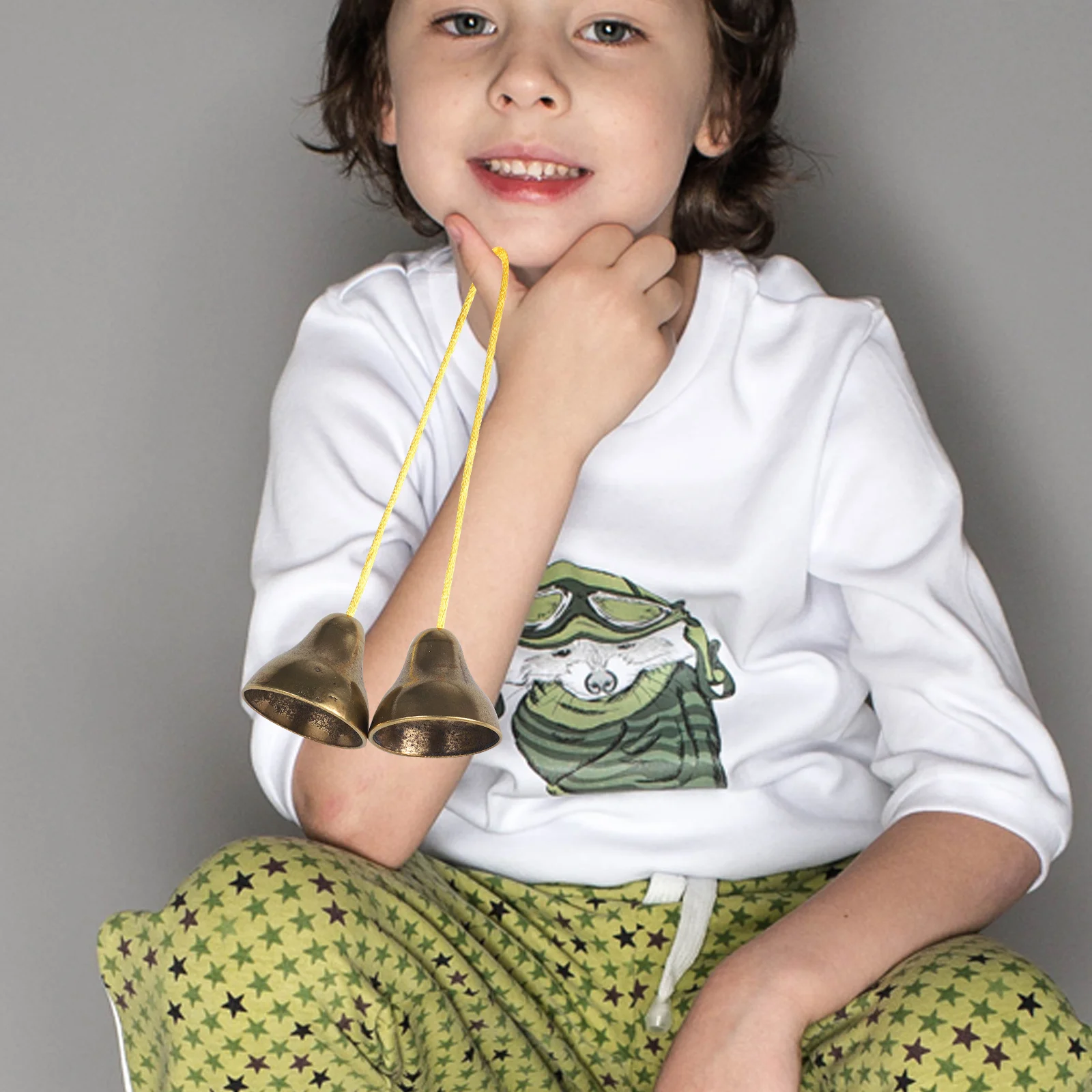 

1pcs Thickened Cymbal Bell Brass Hand Cymbal For Yoga Meditation Music Performance Religious Ceremony Rhythm Percussion