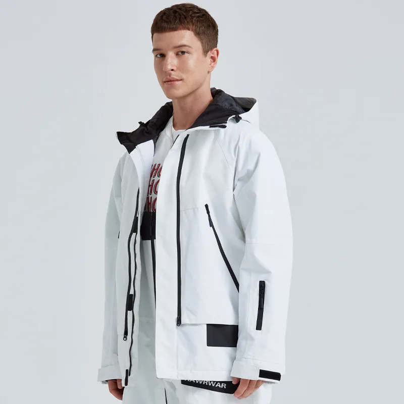 MUTUSNOW جديد 2025 للجنسين على الجليد سترة مقاوم للماء يندبروف معطف التزلج الحراري للرجال والنساء الرياضة في الهواء الطلق الثلوج الملابس