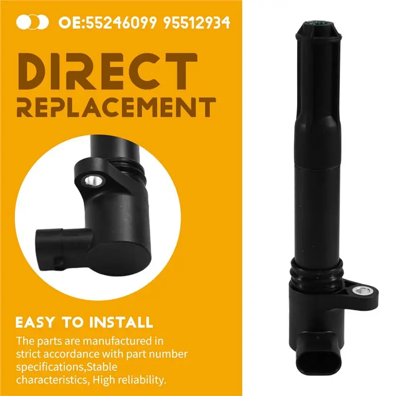 A73Q-4Pcs 46777288 55246099 Ignition Coils For Fiat 500 Grande Punto Bravo Doblo Panda Alfa Romeo Mito Lancia Ypsilon Musa