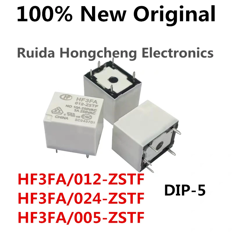 

10PCS/Lot HF3FA/012-ZSTF 、HF3FA/024-ZSTF 、HF3FA/005-ZSTF New power relay HF3FA-005-ZSTF 、HF3FA-012-ZSTF 、HF3FA-024-ZSTF