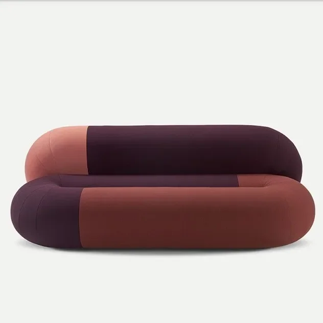 

Simple and creative, special-shaped chain sofa