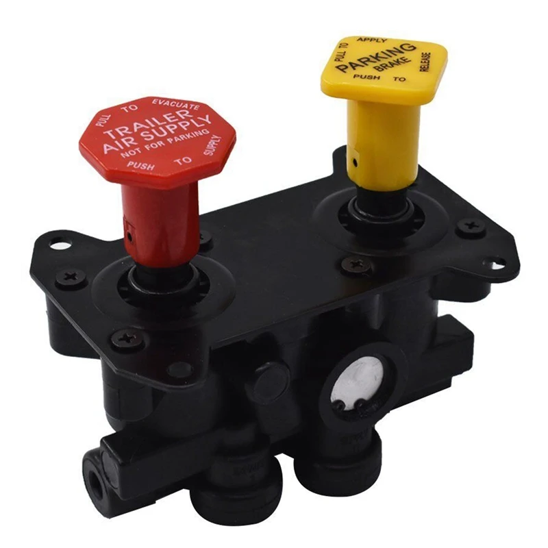 1 PC Mv3 Dash Control Valve Module - Mv-3 - Trailer Parking Brake Black 800516 065167