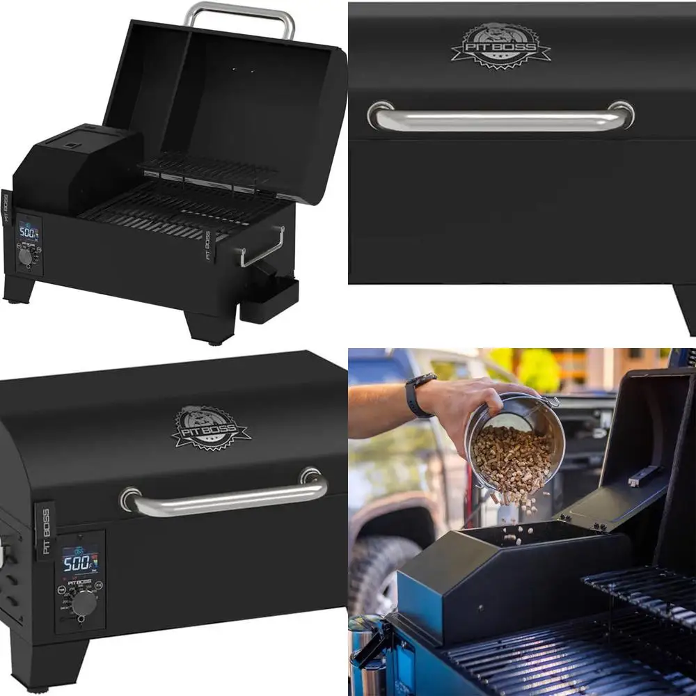 

Настольный гриль для пеллет PB150PPG, черный - 11091