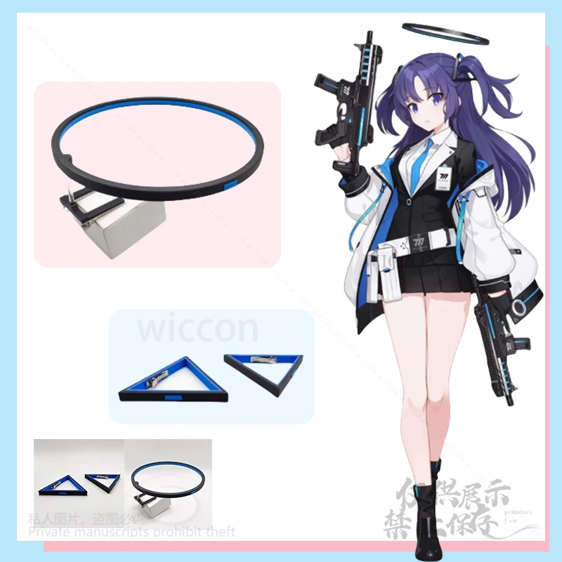 

Hayase Yuuka Cosplay Female Costume Props Game Blue Archive Dress Suit Halloween Party Uniforms Anime Clothing Headwear Handmade