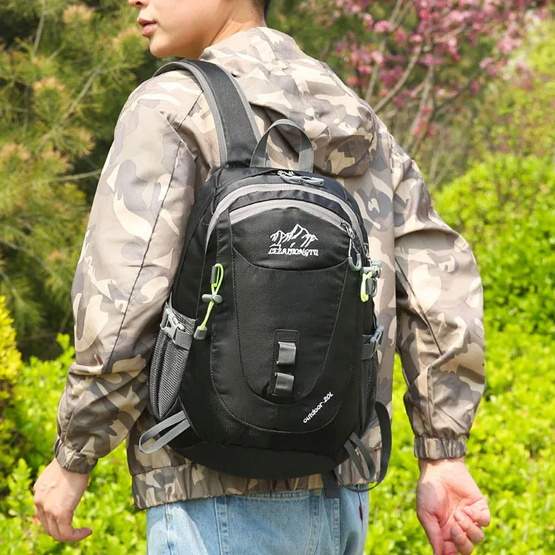 

Sports Backpack Multifunctional Outdoor Pack Waterproof Wear-resistant Hiking Climbing Rucksack Large Capacity Short Trip Bag