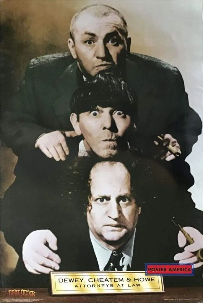 Three Stooges Movie (Golf with Your Friends) Attorneys At LawPosters Wall Art Rome Decoration