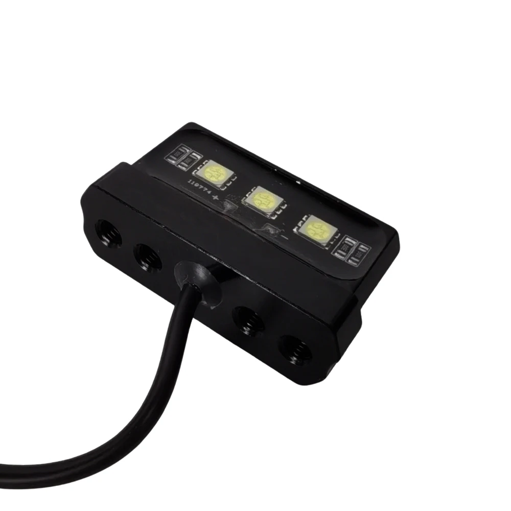 

1 шт., светодиодный светильник для номерного знака мотоцикла, 12 В, декоративная лампа, универсальная для Honda Kawasaki Yamaha Suzuki Little Monkey, водонепроницаемая