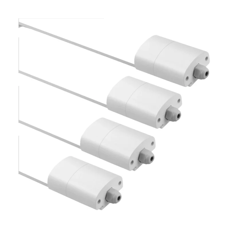 4er-Pack Wasserdichte LED-Deckenleuchten, 20W/30W/36W/45W, IP66, 4000K, Verbindbare Röhrenleuchten für Keller, Garage, Wohnzimmer