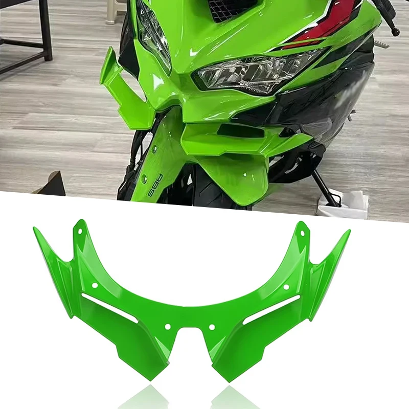 For ZX-4R ZX-4RR ZX4R ZX4RR ZX 4R 4RR 2023 2024 Motorcycle Front Fairing Aerodynamic Winglets Cover Protection Guards