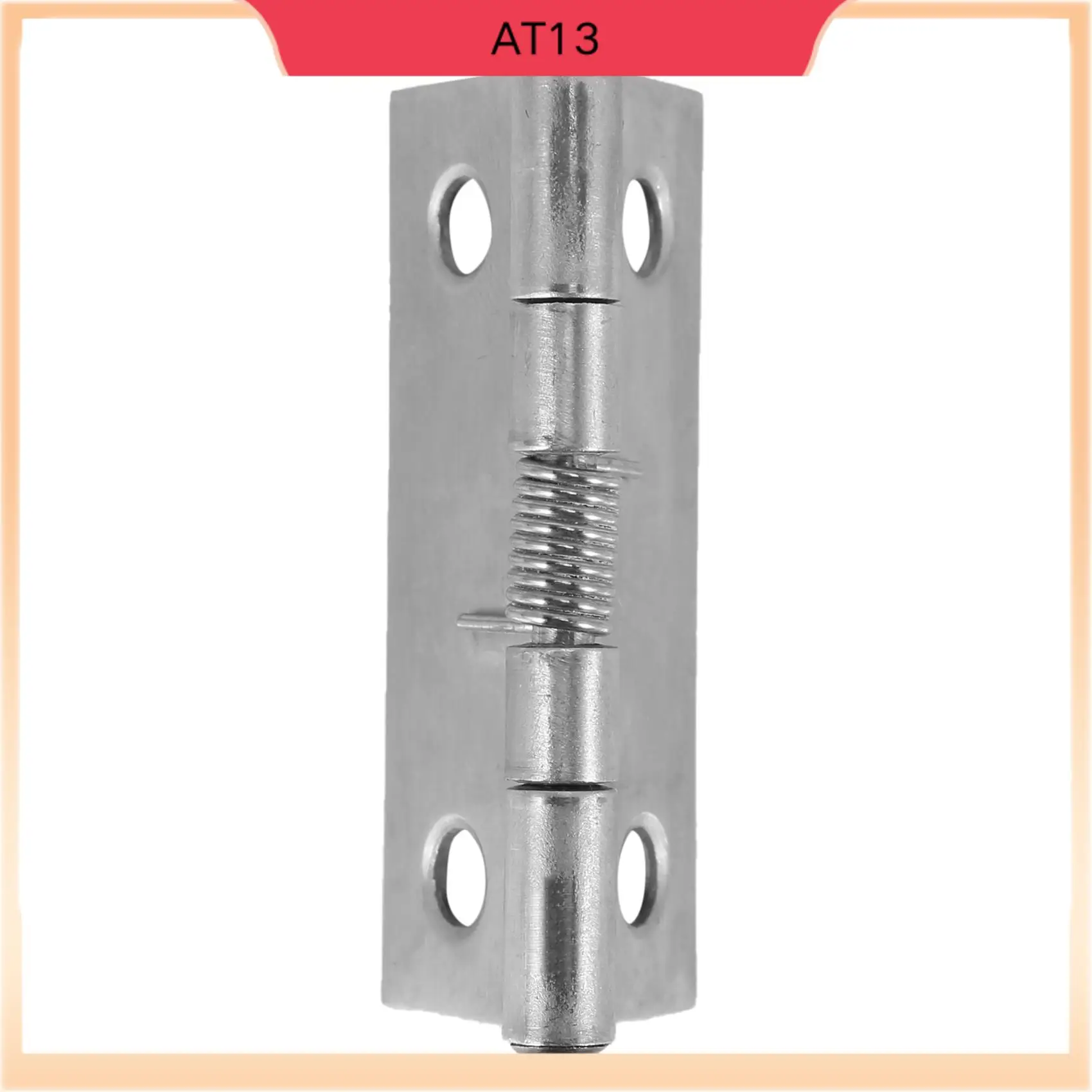 

AT13 10Pcs 2 Inch Long Stainless Steel Self-Closing Corner Spring Draw Door Hinge