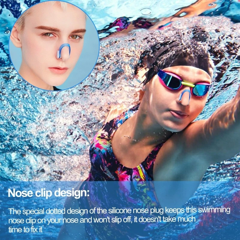 Snorkels Clip Stop Bleeding Nose Clip Nose Stop Clips Nasal Nose Stopper Nose Bleed Stopper Soft Nose Clips for Swimming