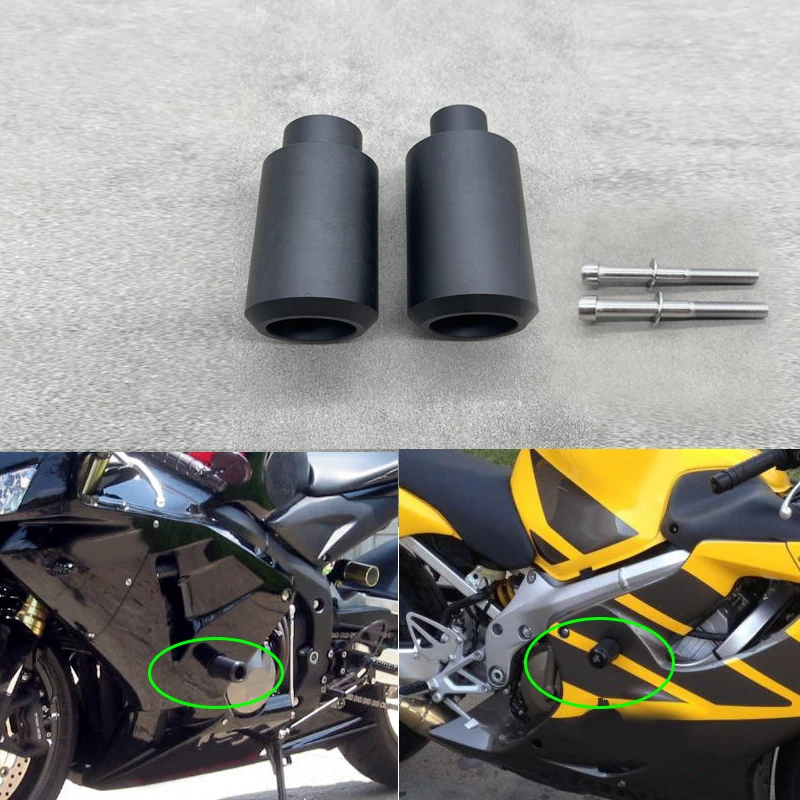 Fit For Honda CBR600 CBR 600 F4/F4i 1999-2006 05 No Cut Carbon Frame Slider Crash Protector Anti Crash Pad Protector Motorcycle