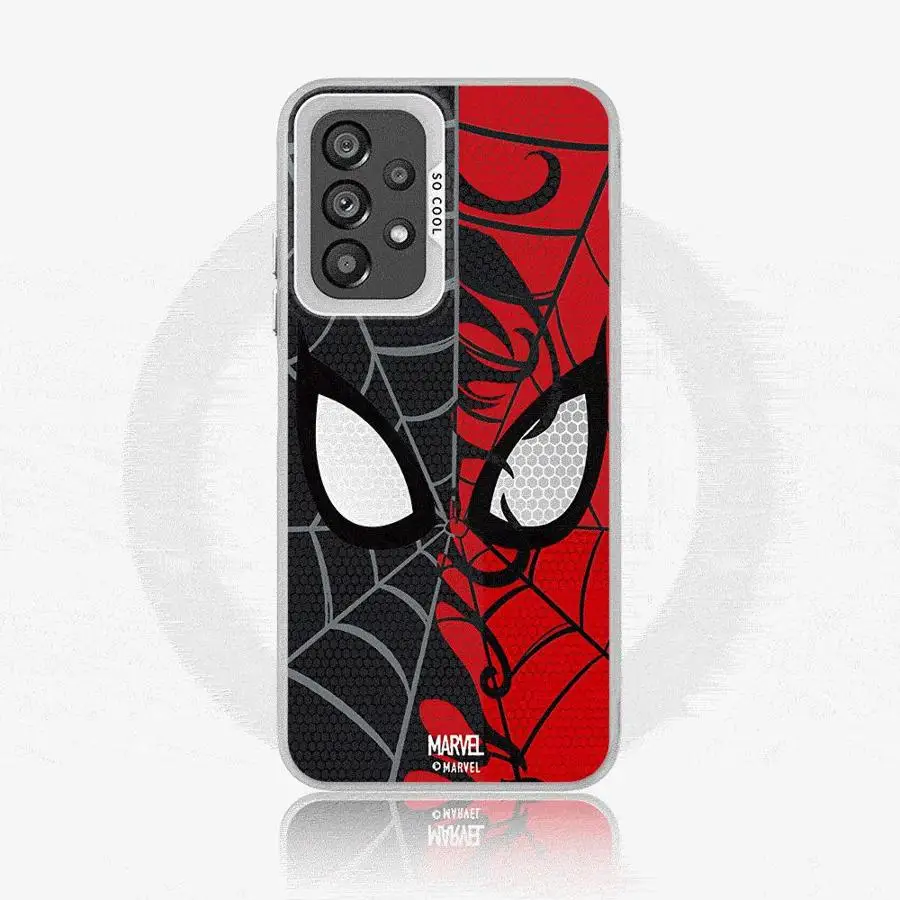 Marvel Sipider Man Phone Case for Samsung Galaxy A14 A13 A12 A23 4G A34 A33 A24 A35 A34 A32 5G Hard PC Cover