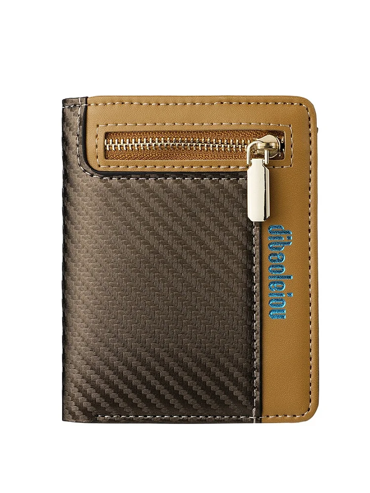 

Rfid Carbon Fiber Wallets for Men, Money Bag, Slim Thin Card Man Wallet, Luxury Male Small Short Purse, Bi-Fold Vallet Billfold