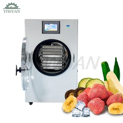 Automatic 10kg 15kg Per Batch Home Use hfd-8 Large Oil Free Pump Vacuum Freeze Dryer Machine Drying Machine Food