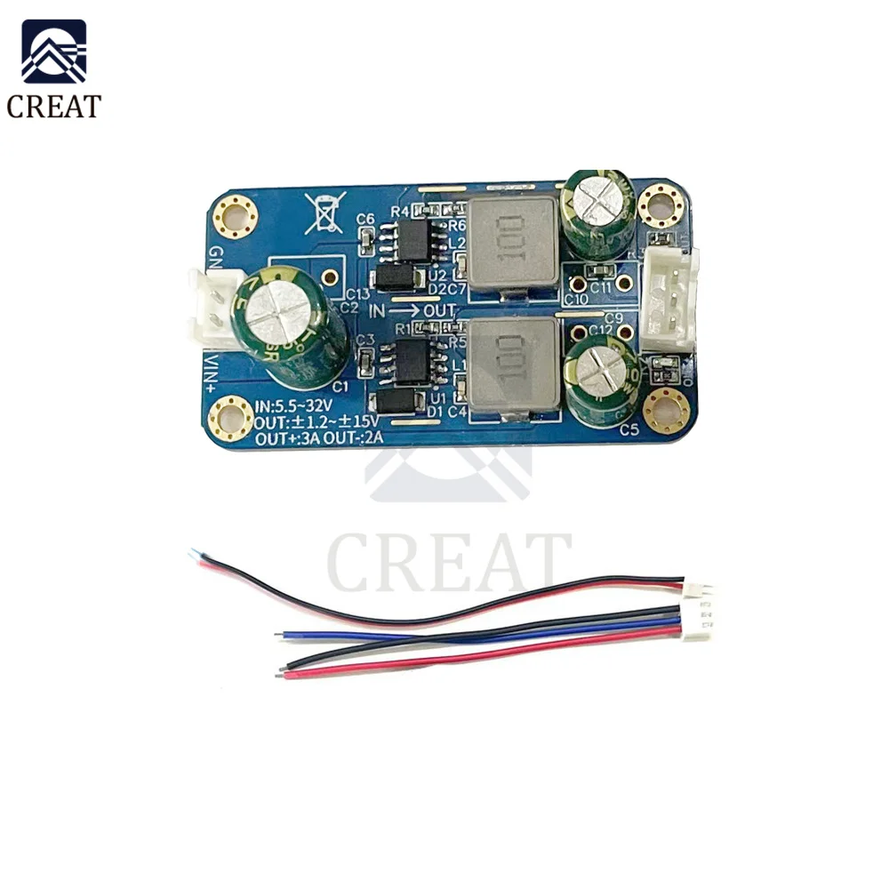 Modulo di alimentazione a commutazione TPS5430 positivo negativo 5-32V a ยฑ 3,3 V 5V/Convert convertitore regolatore di tensione di uscita