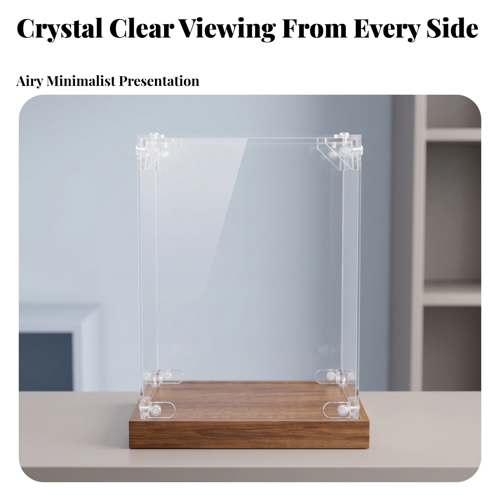 Ahşap Tabanlı Akrilik Vitrin, - Display Case Acrylic incelemesi ve fiyatı