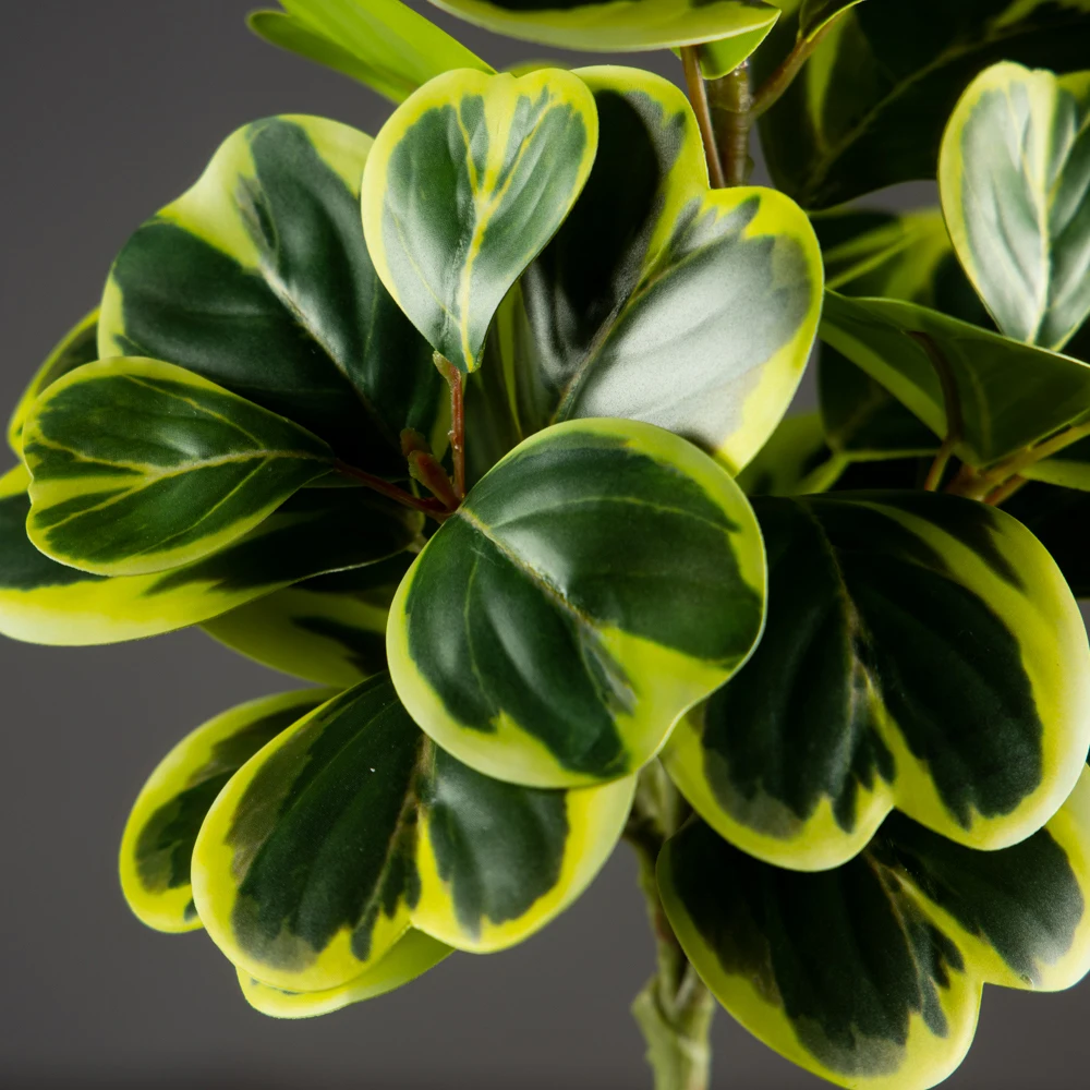 20-37cm Künstlicher Ficus-Baum, Künstlicher Eichenbaum, Tropische Geigenfeige, Plastik-Banyan-Zweig für Heim, Schreibtisch, Geschäft, Hochzeitsdekoration – Detail 10