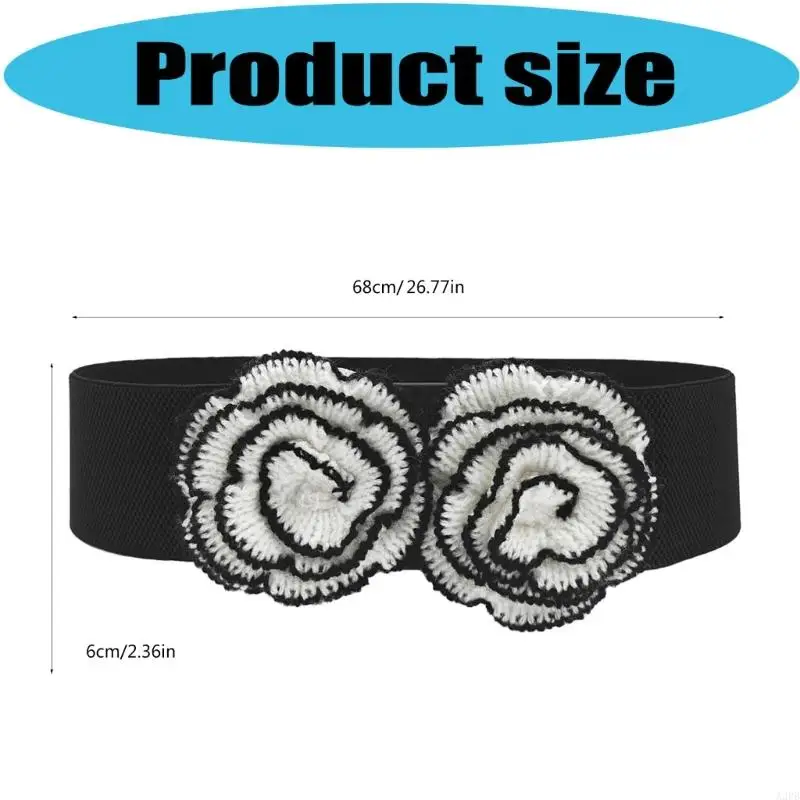 Ceinture extensible, conception d'ajustement élastique, Occasion formelle décontractée