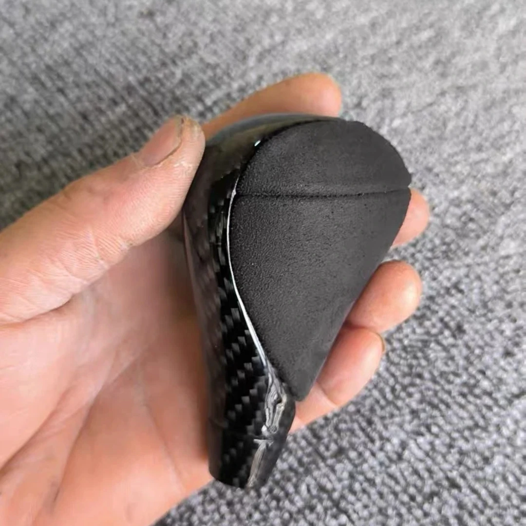 For Lexus GS350 GS450h GS460 LS460 LS600h RX350 RX450h ES350 IS250 08-11 Gear Shift Knob Real Carbon Fiber Alcantara Replacement