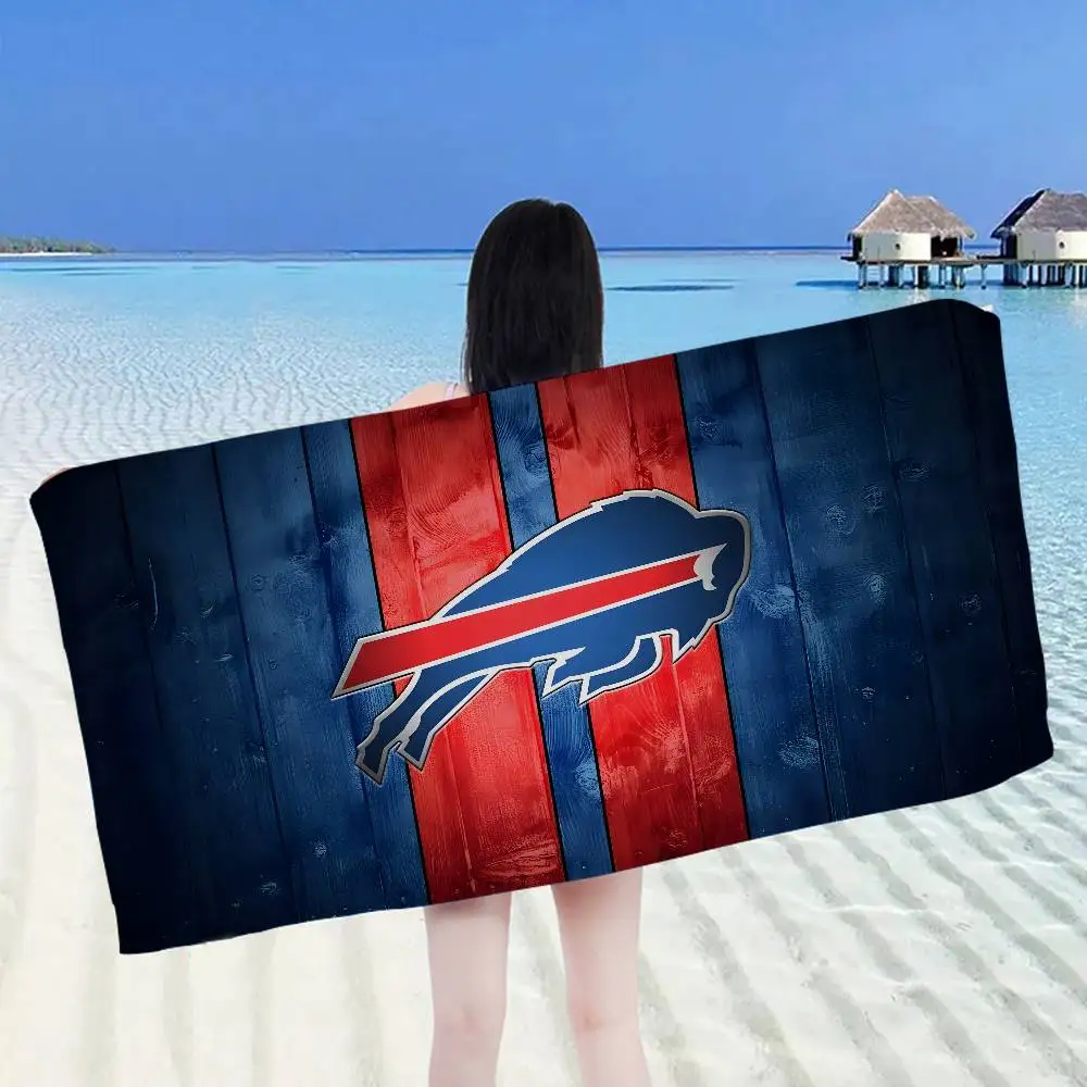 Cool B-BuffaloS-B-BillS Microfiber Beach Towel Absorbent Quick Dry Soft Yoga Swimming Resort Mountain Climbing Towel