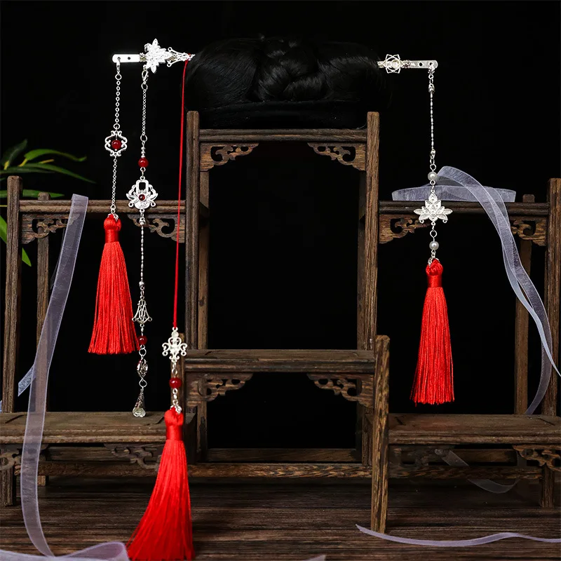 Set Jepit Rambut Game Nishuihan Xanzi untuk Cosplay