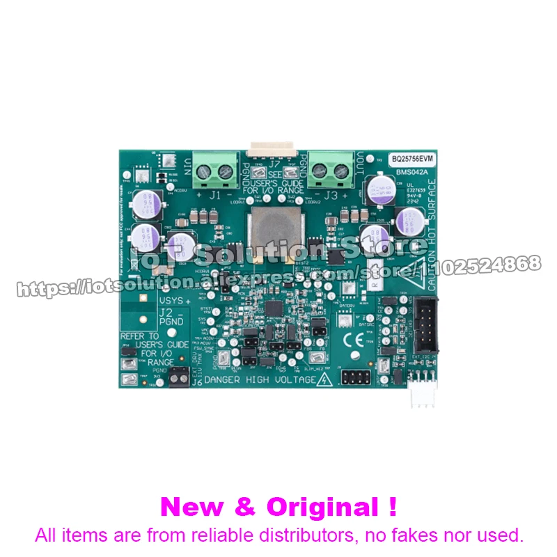 BQ25756EEVM BQ25756E evaluation module for stand-alone or I²C-controlled bidirectional buck-boost controller