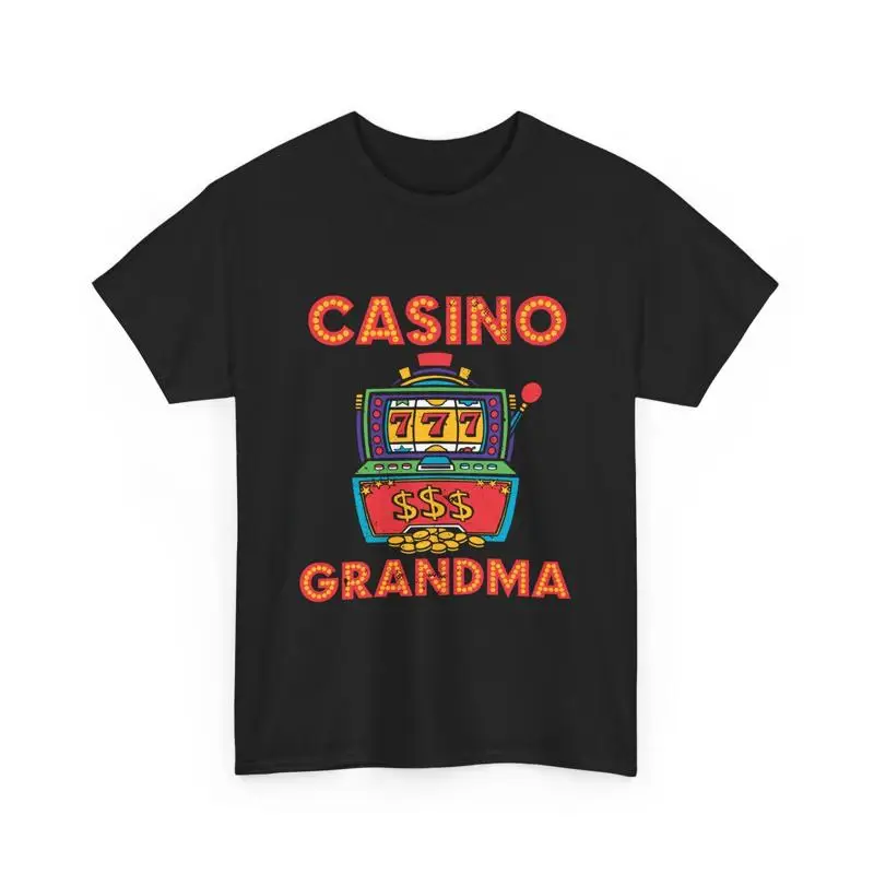 

Grandmother Player Slot Machine Gambling Casino Grandma T Shirt