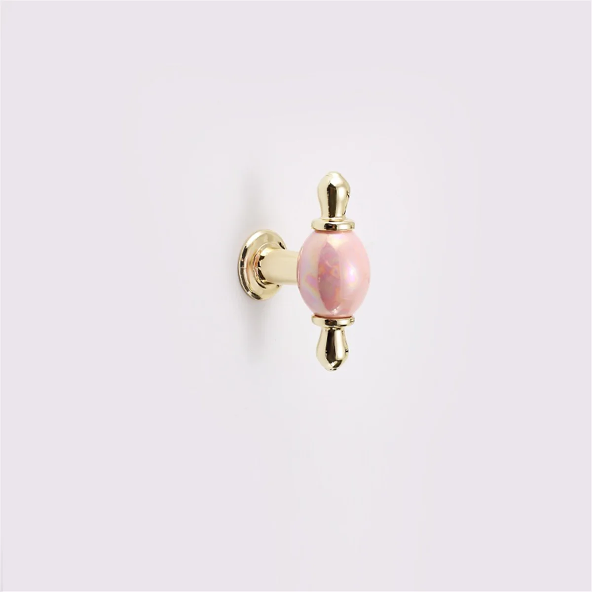 AA84 модная керамическая ручка шкафа, Золотая дверная ручка кухонного шкафа, белая мебельная ручка в европейском стиле