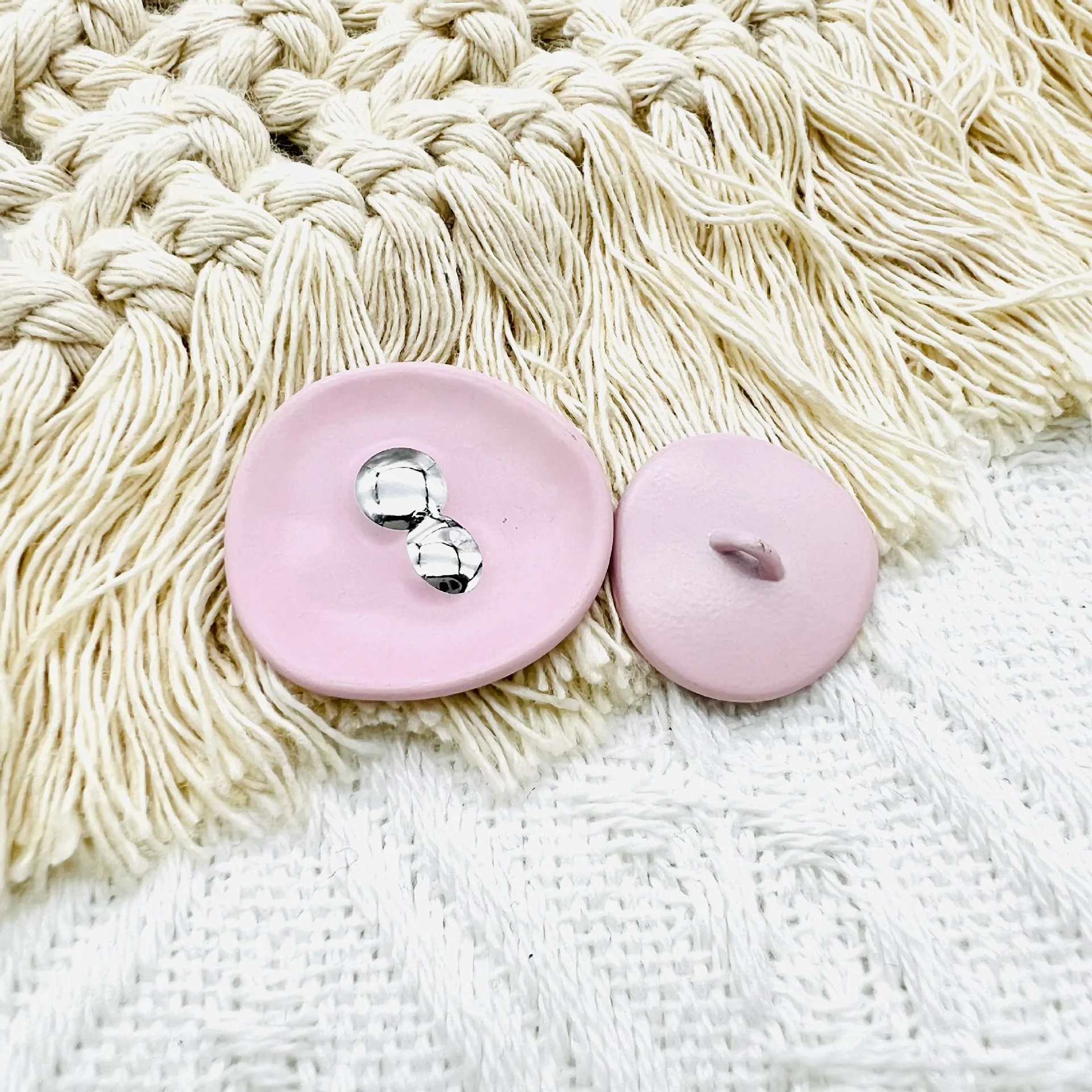 10Pcs Fashion Colourful Irregular Metal Shank Button Sewing Scrapbooking Clothing Replace Handmade Crafts Decoration Buttons