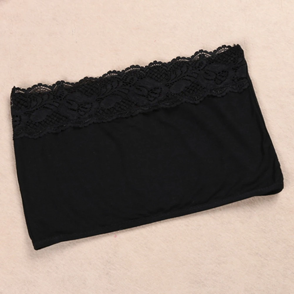 

3pcs Tube Top Bandeau Bra Seamless Strapless No Pad Plus Size Bras Chest Wrap Elastic Underwear Women Lingerie