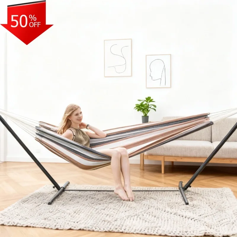 

Sleeping Outdoor Hammock Camping Hammocks Patio Furniture Hanging Hammock Garden Camping Tent Travel Amacas Adulto Adult Swing