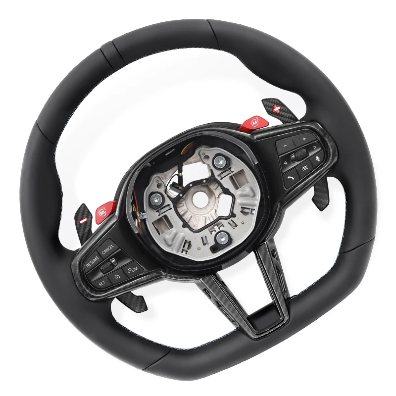 Steering Wheel With M1 M2 Paddles Accessories For BMW F10 F15 F40 F44 F97 G01 G02 G05 G06 G11 G20 G21 G22 G26 G29 G30 G42 G80