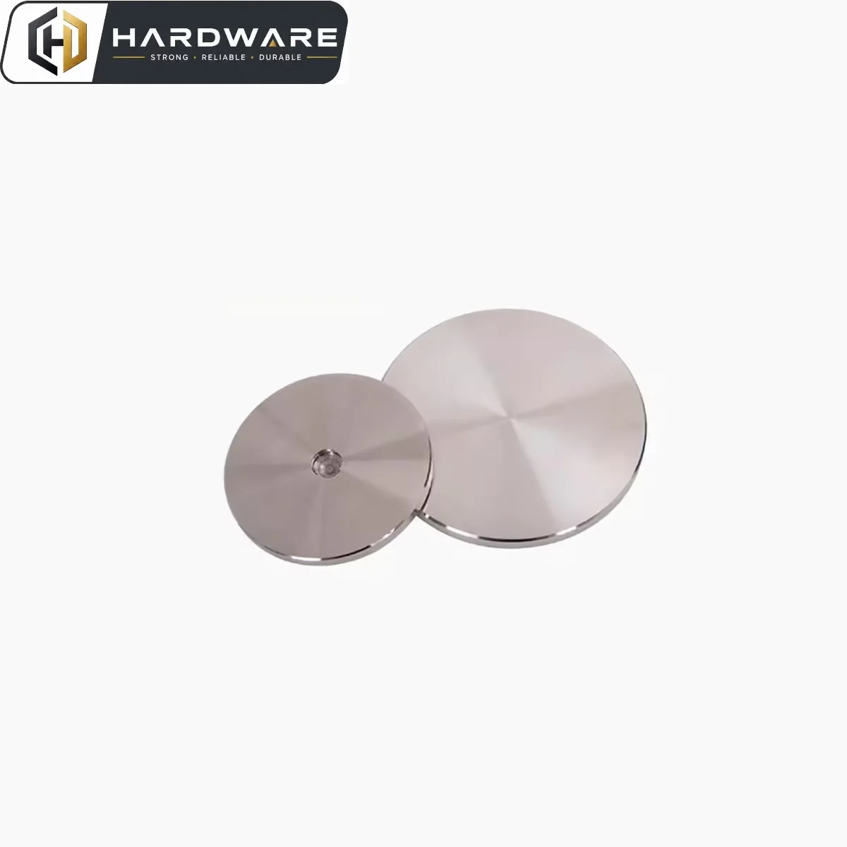 304 Stainless Steel Blind Hole Advertising Nail Nut Thin Flat Decorative Glass Fixed Round Nut M3m4m5m6m8m10