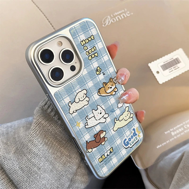 حافظة لهاتف آيفون 11/12/13/14/15/16/17 Pro Max AIR PLUS Epoxy مصنوعة من جلد البولي يوريثان الحراري