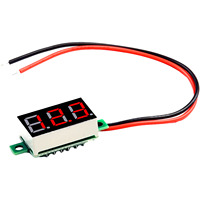 Two-wire Voltmeter LED Digital Voltage Table DC 2-line DSN-DVML-368-2 Display Meter DC4.5-30V Electrical Measurement Instruments