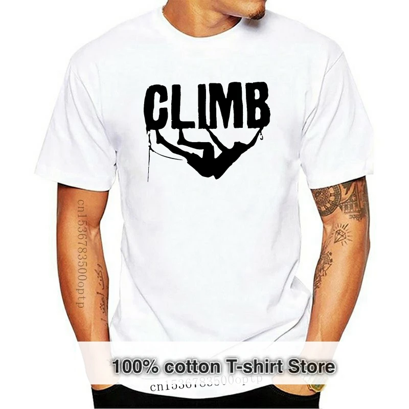 2024 Fashion Hot sale Rock Climbings Bouldering TShirt Climb Mountaineering T Shirt 100% Cotton Tee shirt