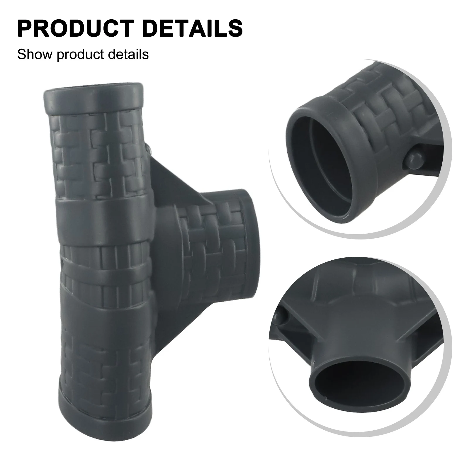 Pool T Connector P07082 For Coleman Pools With A 16inch OD And A Depth Of Either 42inch Or 48inch Hassle-free Installation