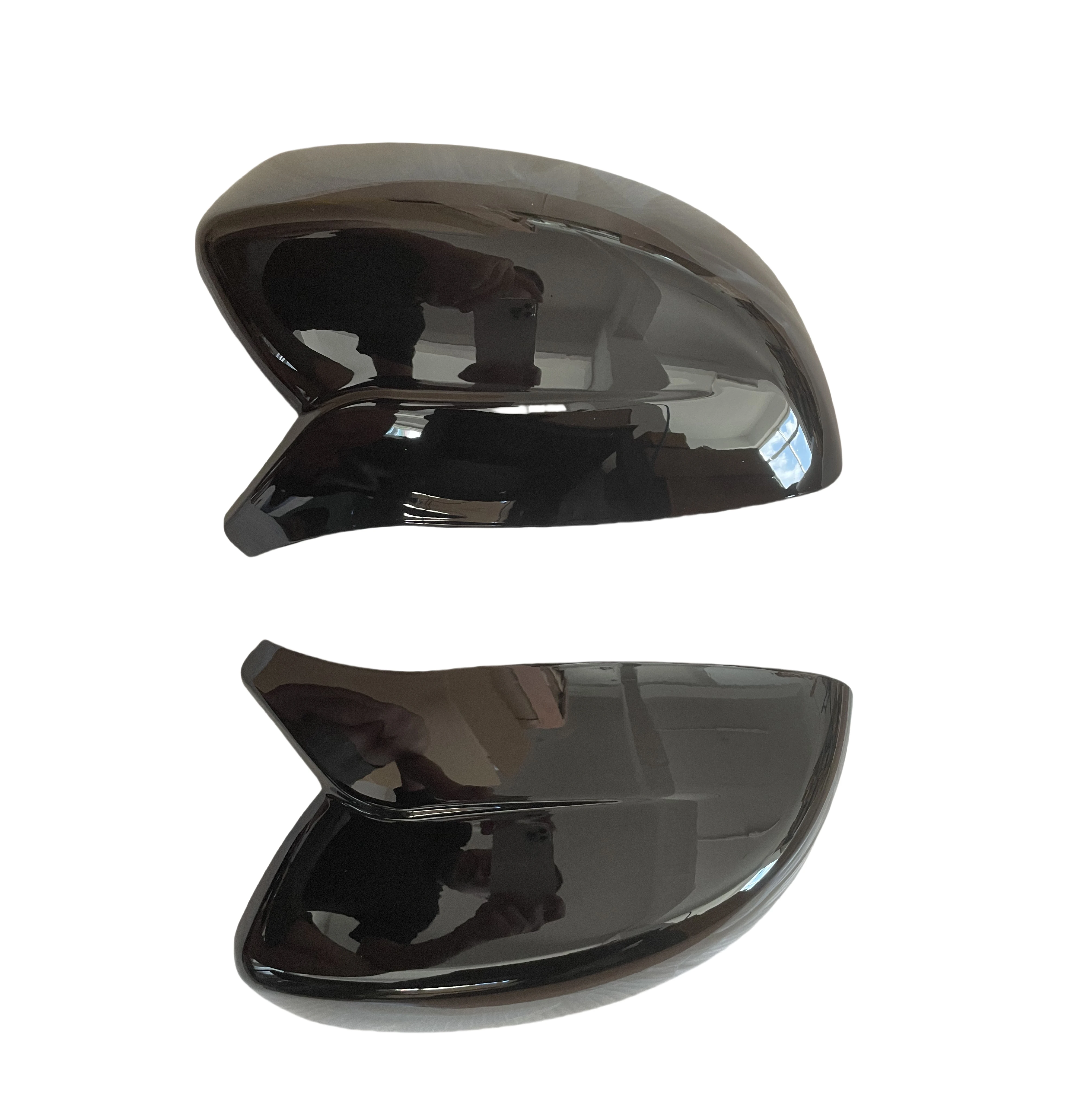 Glossy Black M Style Mirror Caps
