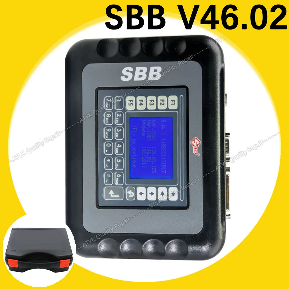 key programming SBB V46.02 Automobile Maintenance Auto Repair Key Maker scanner automotriz tuning Code reader Device car gadgets