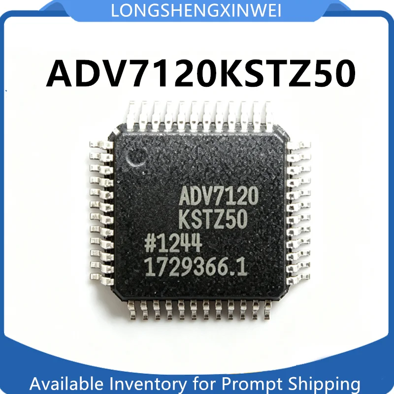 1PCS  ADV7120KSTZ50 New Package LQFP-48 Original Digital To Analog Converter IC in Stock
