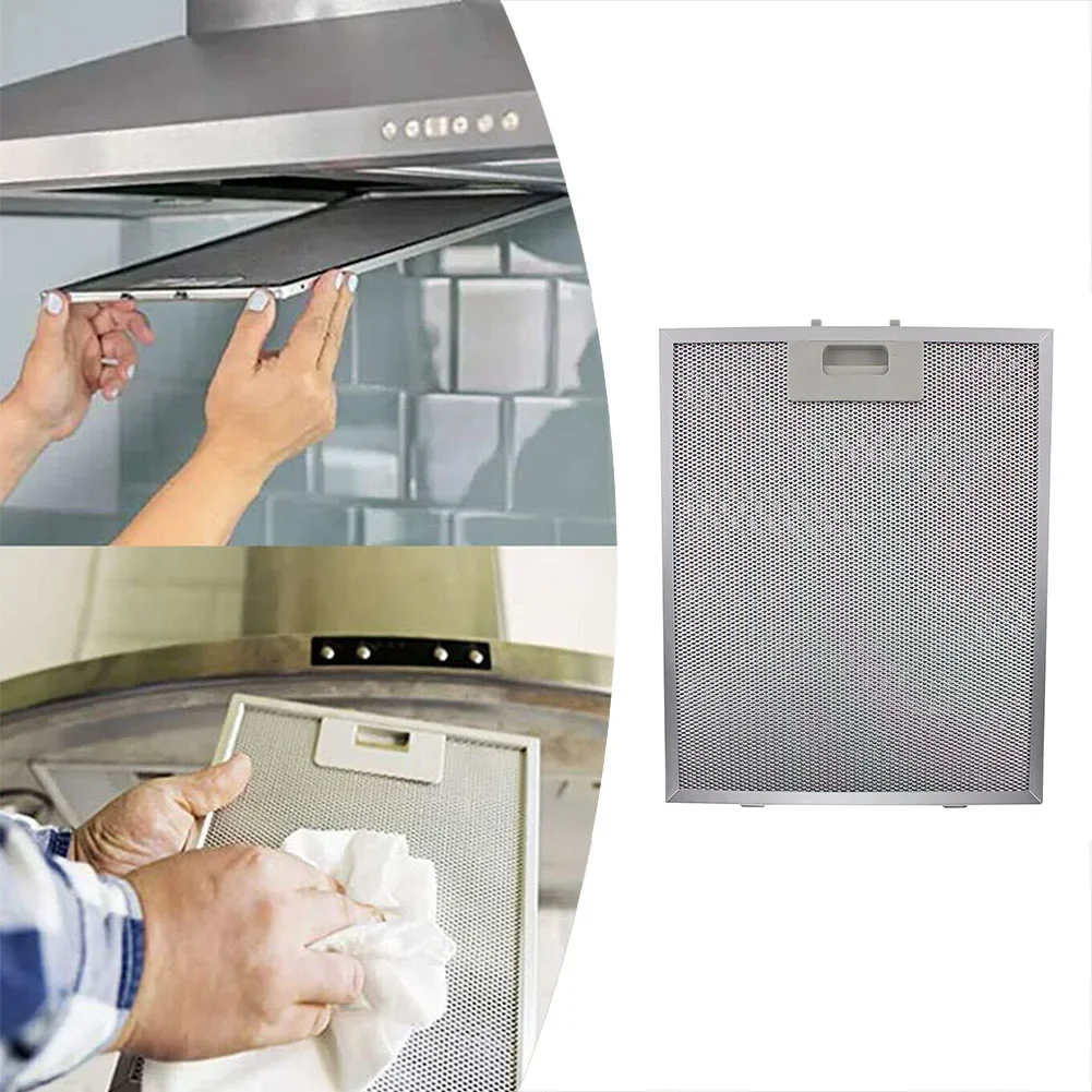 Cooker Hood Filters Metal Mesh Extractor Vent Filter 5 Layers Of Aluminized Grease Filters For Range Hoods/range Hood Vents